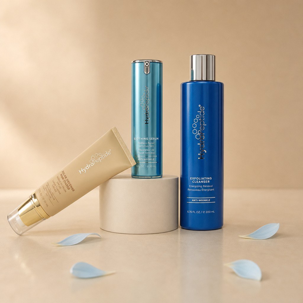 Уход HydroPeptide: сыворотка, очищение и SPF